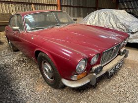 1969 Jaguar XJ6 4.2 Being sold without reserve Registration number THT 963G Red with a mushroom