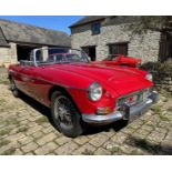 1969 MG C Roadster Registration number RDG 333G Chassis number GCN16760G Red with a black leather