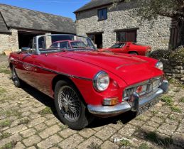 1969 MG C Roadster Registration number RDG 333G Chassis number GCN16760G Red with a black leather