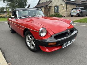 1978 MG B Roadster Registration number DNS 497T Chassis number GHN5-467960G Engine number RJ9