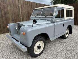 1964 Land Rover Series IIA 88 inch Registration number 97 SUO Grey with a grey interior Purchased