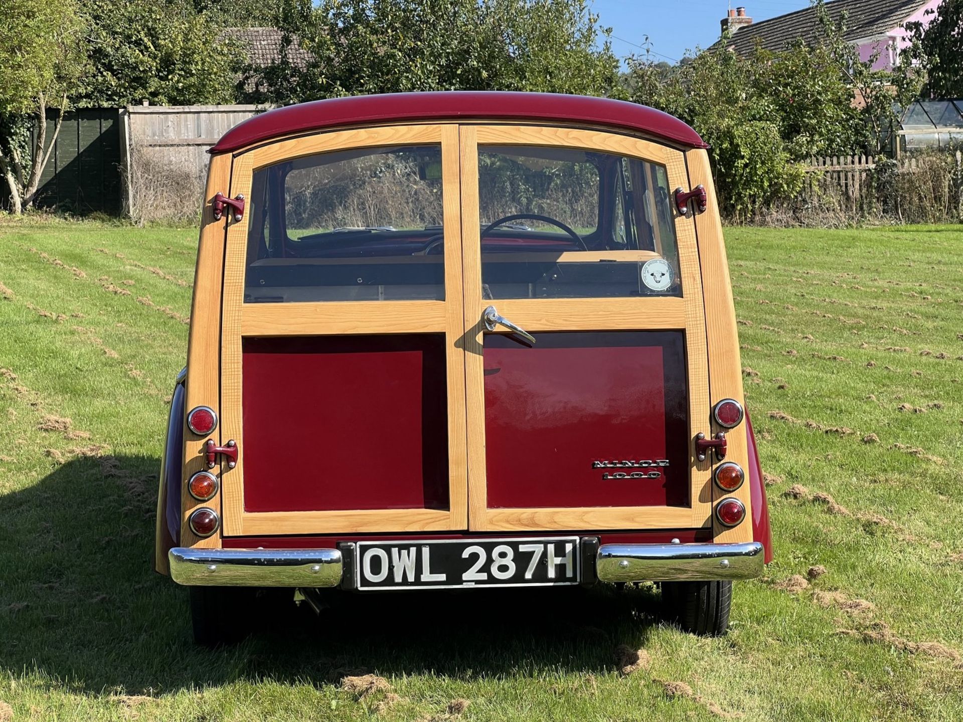 1970 Morris Minor Traveller Registration number OWL 287H Damask red with a biscuit interior Bought - Image 5 of 46