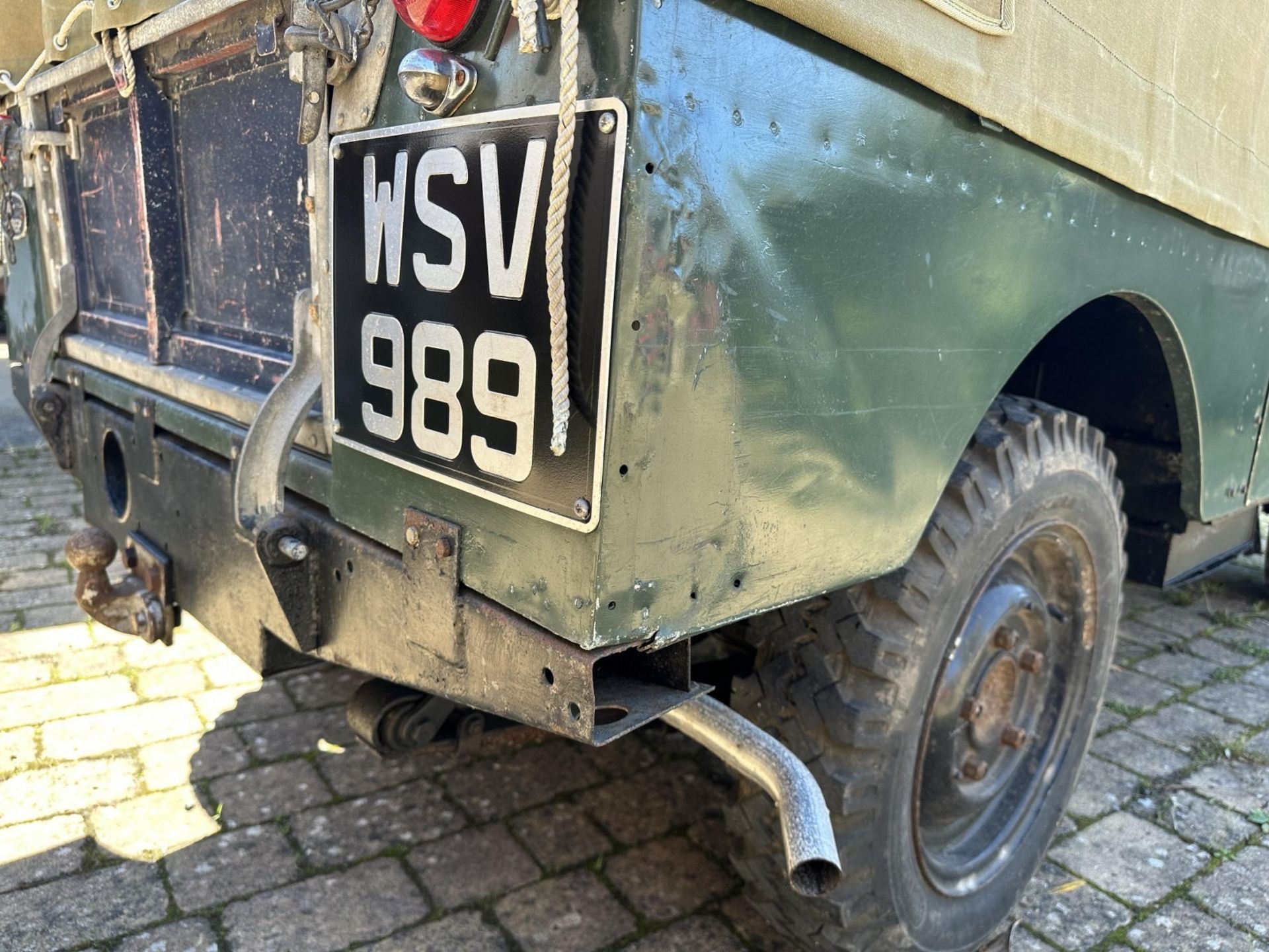 1954 Land Rover Series I 86 inch Registration number WSV 989 Chassis number 47102066 Engine number - Bild 28 aus 52