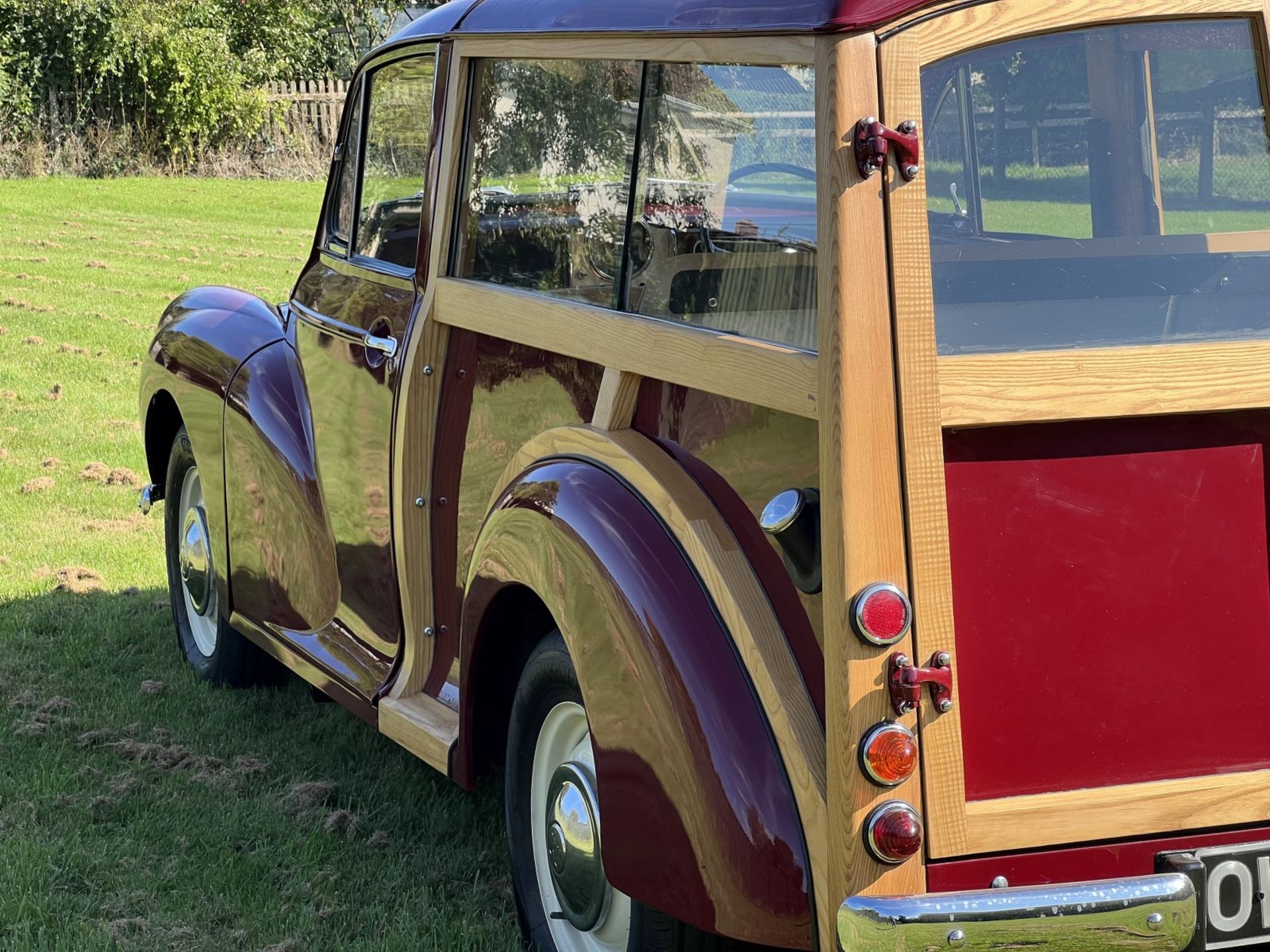 1970 Morris Minor Traveller Registration number OWL 287H Damask red with a biscuit interior Bought - Image 21 of 46