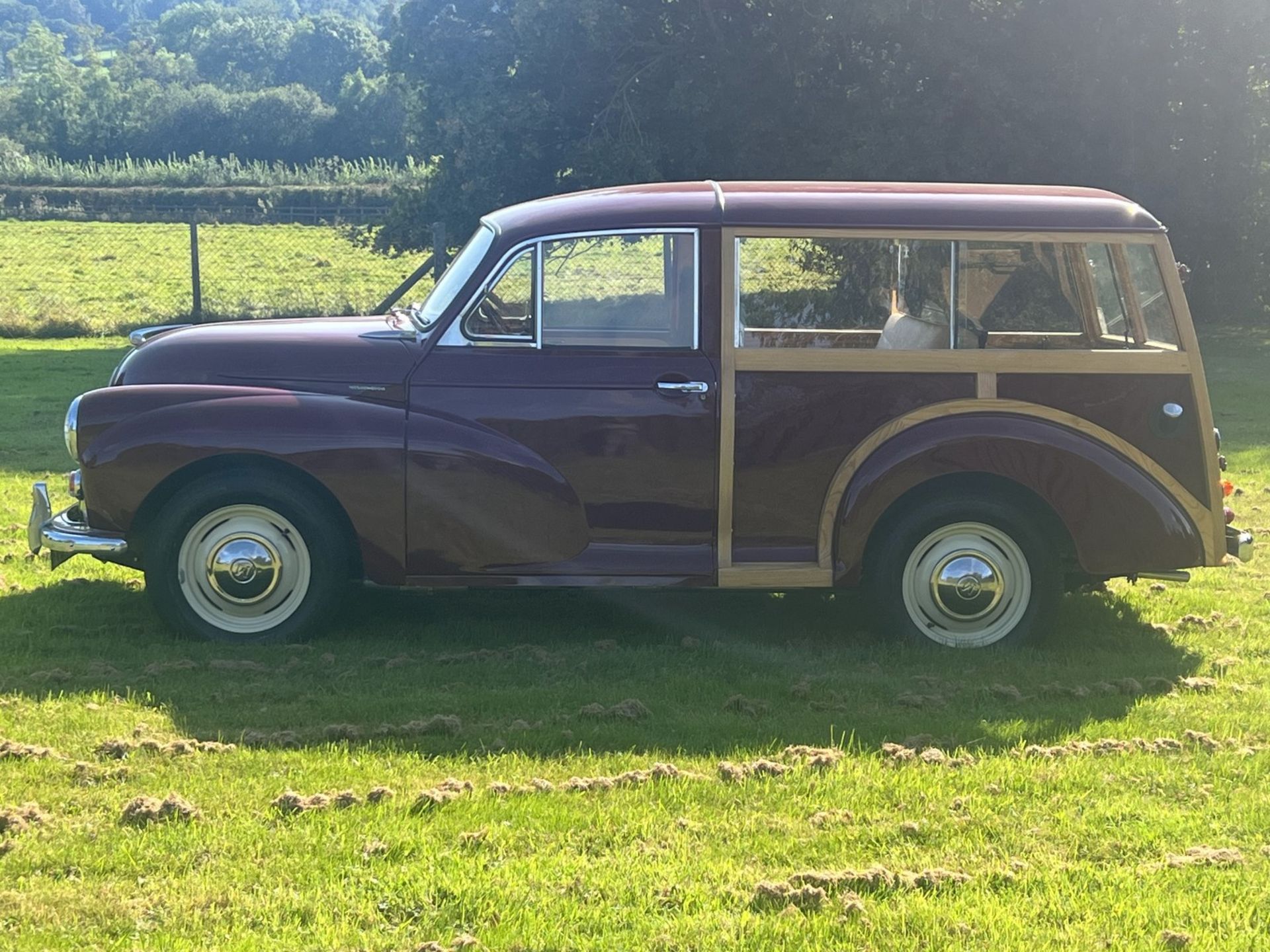 1970 Morris Minor Traveller Registration number OWL 287H Damask red with a biscuit interior Bought - Image 14 of 46