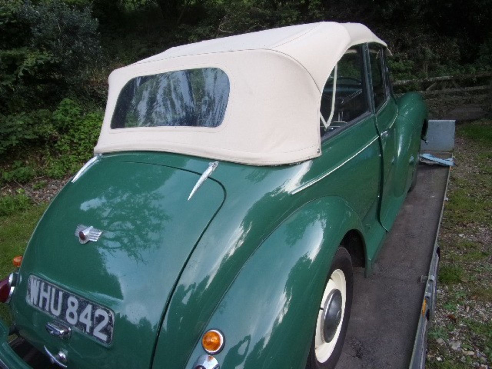 1956 Morris Convertible Registration number WHU 842 Chassis number FCF11/405659 Engine number 10WA- - Image 3 of 8