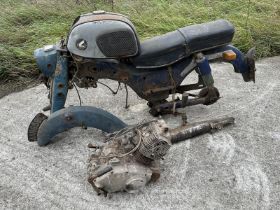 1965 Honda Dream 250 project Registration AAN 659C From a deceased estate 125 petrol tank With V5