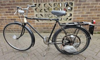 1953 Cyclemaster 32cc bicycle Being sold without reserve Registration number JJU 386 Frame number