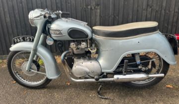 1961 Triumph 3TA 21 Registration number FAS 157 Frame number H23463 Engine number H23463 35,656