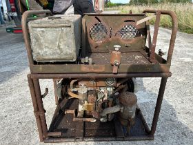A Douglas stationary engine From a deceased estate Sold without reserve