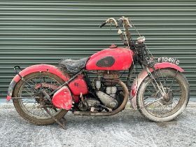 c.1946 BSA M20 Being sold without reserve Registration number FTO 491C Frame number 45493 Engine