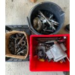 Assorted gearbox parts (3 boxes) Being sold without reserve