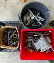 Assorted gearbox parts (3 boxes) Being sold without reserve