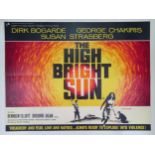 The High Bright Sun, 1965, UK Quad film poster, 76.2 x 101.6 cm Folded