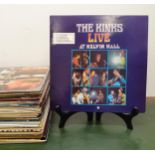 The Kinks Live at Kelvin Hall, vinyl LP record, and assorted other vinyl records Provenance: From