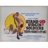 Stand Up Virgin Soldiers, 1977, UK Quad film poster, 76.2 x 101.6 cm Folded