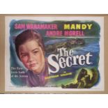 The Secret, 1955, UK Quad film poster, 76.2 x 101.6 cm