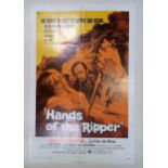 Hands Of The Ripper, 1971, UK One Sheet film poster, 68.6 x 101.6 cm Hammer Horror