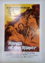 Hands Of The Ripper, 1971, UK One Sheet film poster, 68.6 x 101.6 cm Hammer Horror