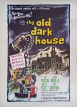 The Old Dark House, 1965, US One Sheet film poster, 68.6 x 104.0 cm Hammer Horror