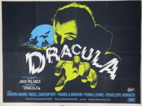 Dracula, 1973, UK Quad film poster, 76.2 x 101.6 cm Folded