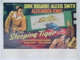 The Sleeping Tiger, 1954, UK Quad film poster, 76.2 x 101.6 cm Folded