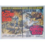 The Scarlett Blade/The Son Of Captain Blood, 1963, UK Quad (Double Bill) film poster, 76.2 x 101.6