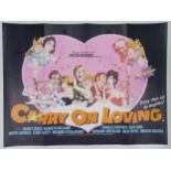 Carry On Loving, 1970, UK Quad film poster, 76.2 x 101.6 cm Folded