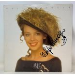 Kylie Minogue, Kylie, vinyl LP, signed