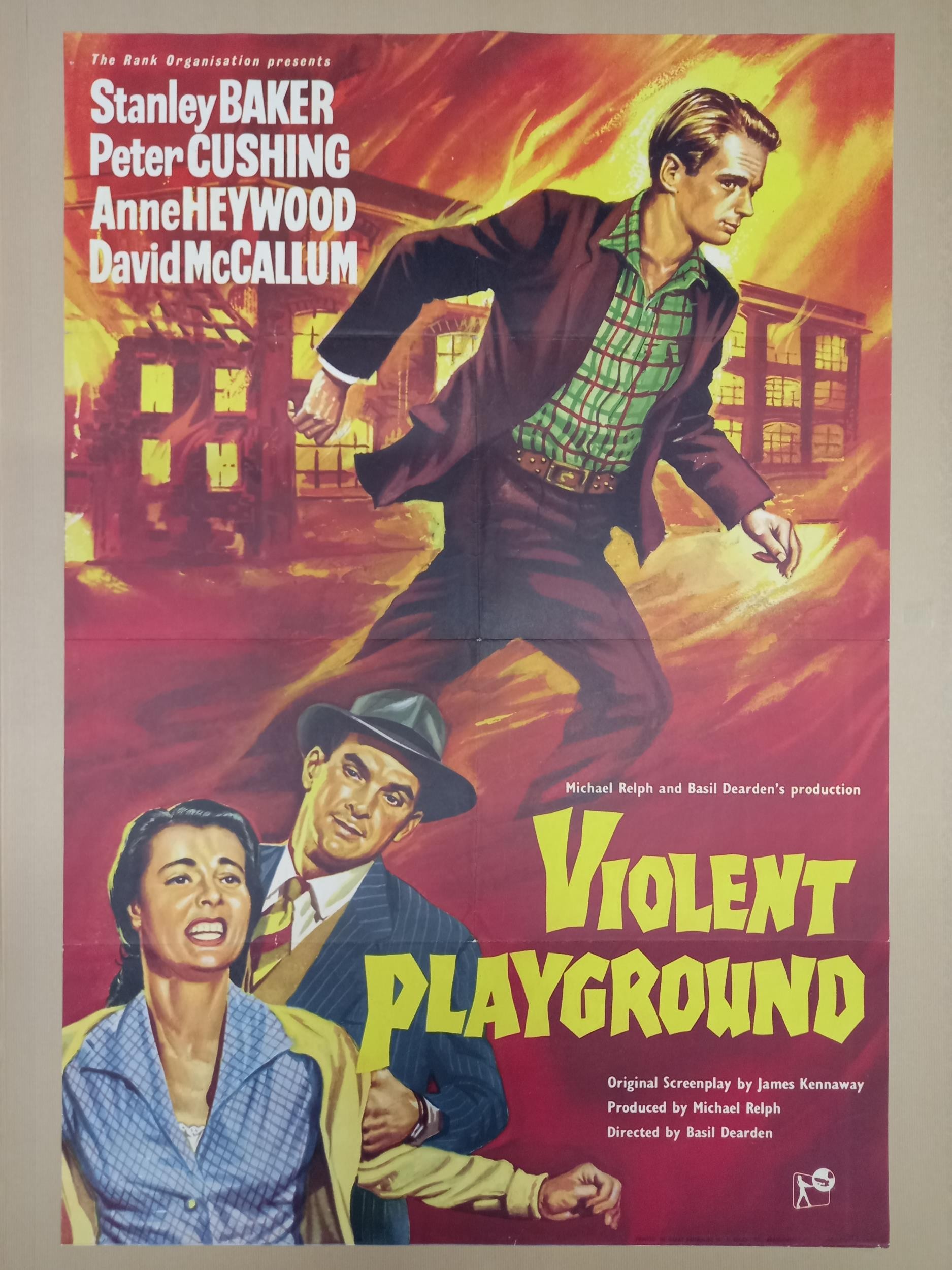 Violent Playground, 1958, UK One Sheet film poster, 68.6 x 101.6 cm