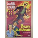 Violent Playground, 1958, UK One Sheet film poster, 68.6 x 101.6 cm