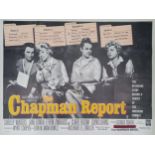 The Chapman Report, 1962, UK Quad film poster, 76.2 x 101.6 cm Folded