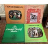 Assorted vinyl LP records, to include The Yetties, Elvis, Lulu, The Rolling Stones, The Wurzels,