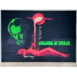 Crucible Of Terror, 1971, UK Quad film poster, 76.2 x 101.6 cm Folded, small hole in one of the