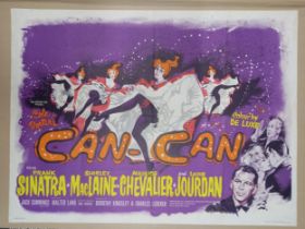 Can-Can, 1960, UK Quad film poster, 76.2 x 101.6 cm