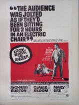 Look Back In Anger, 1959, US One Sheet film poster, 68.6 x 104.0 cm