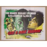 Cast A Dark Shadow, 1955, UK Quad film poster, 76.2 x 101.6 cm