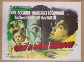 Cast A Dark Shadow, 1955, UK Quad film poster, 76.2 x 101.6 cm