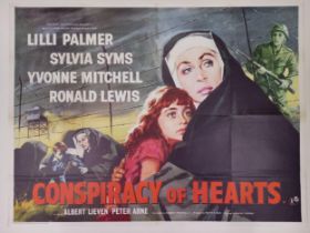 Conspiracy Of Hearts, 1960, UK Quad film poster, 76.2 x 101.6 cm Folded