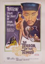 The Terror Of The Tongs, 1961, US One Sheet film poster, 68.6 x 104.0 cm Hammer Horror