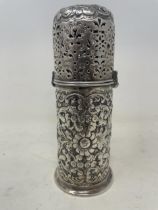 A Victorian silver sifter, London 1875, 5.5 ozt