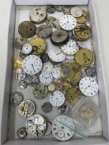 Assorted watch movements (box)