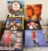 Assorted vinyl LP 12 inch singles, to include Kylie & Jason and Belinda Carlisle (3 boxes)