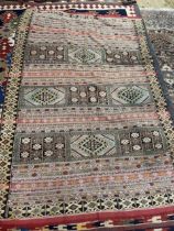 A Moroccan Kelim carpet, 225 x 152 cm