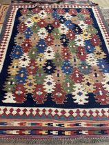 A Qachai Kelim carpet, 280 x 205 cm