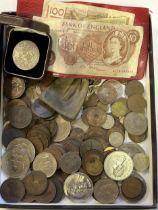 Assorted world coins