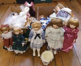 Various modern dolls (2 boxes) Provenance: Sold on behalf of the Donkey & Shetland Rehoming Centre