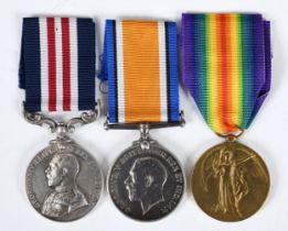 A group of three medals, awarded to 181931 SPR A2/CPL N Carmichael RE, comprising a Military