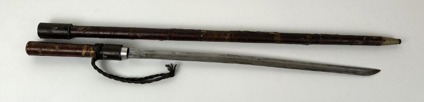 A swordstick 74 cm overall length