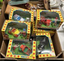 A Corgi Noddy In Toyland Mr Milko, No 69003, boxed, and assorted other toys (box)